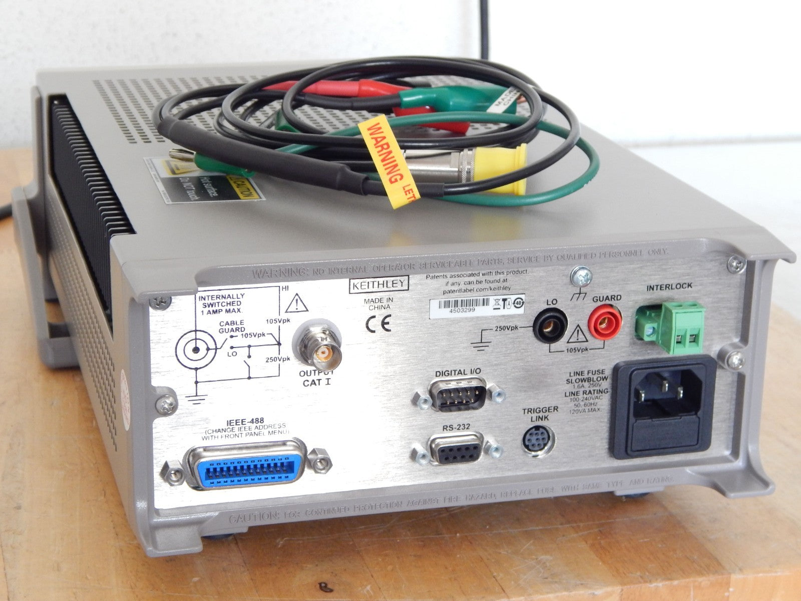 Keithley 6220 Precision Current Source- NIST Calibrated October 2025 Keithley 6220 Precision Current Source- NIST Calibrated October 2025